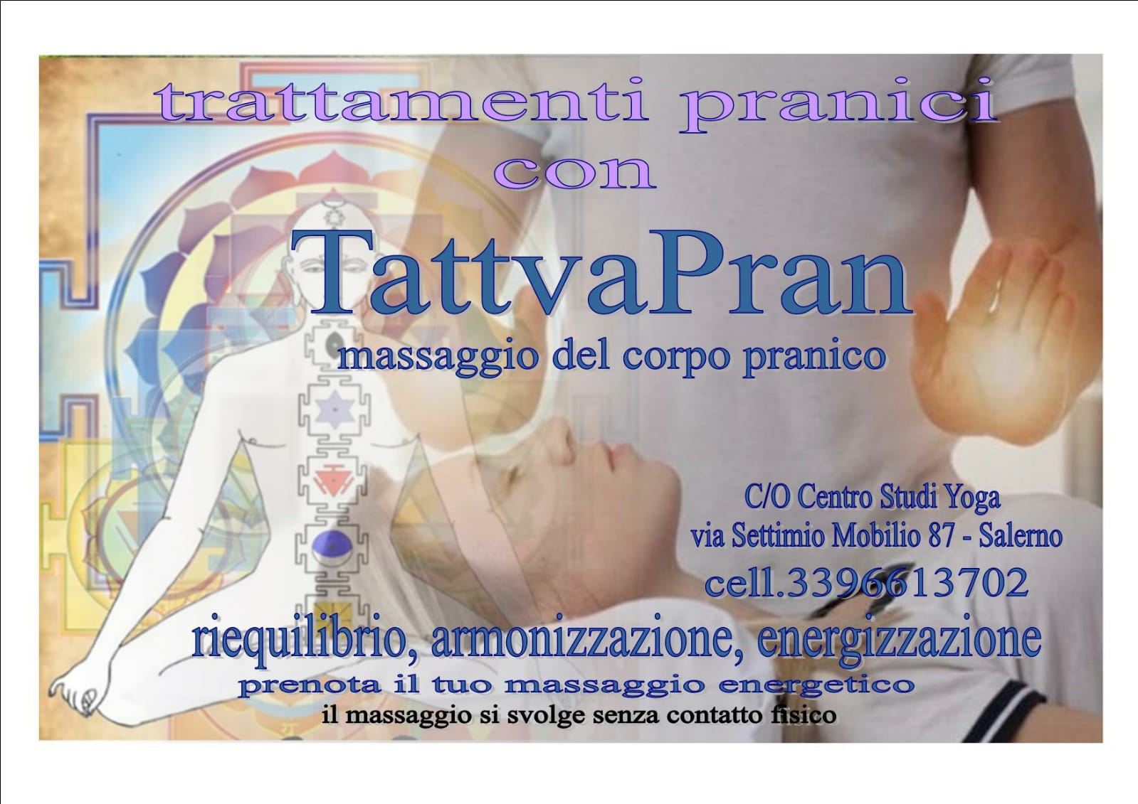 Scopri di più sull'articolo 29 settembre – meditazione inizio corso Tattva Pran